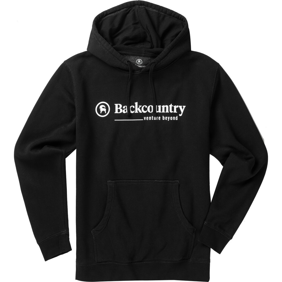 Backcountry Logo Venture Beyond Hoodie Black, S