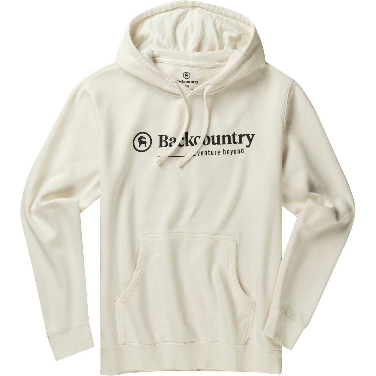 Backcountry Logo Venture Beyond Hoodie Vintage White, XL