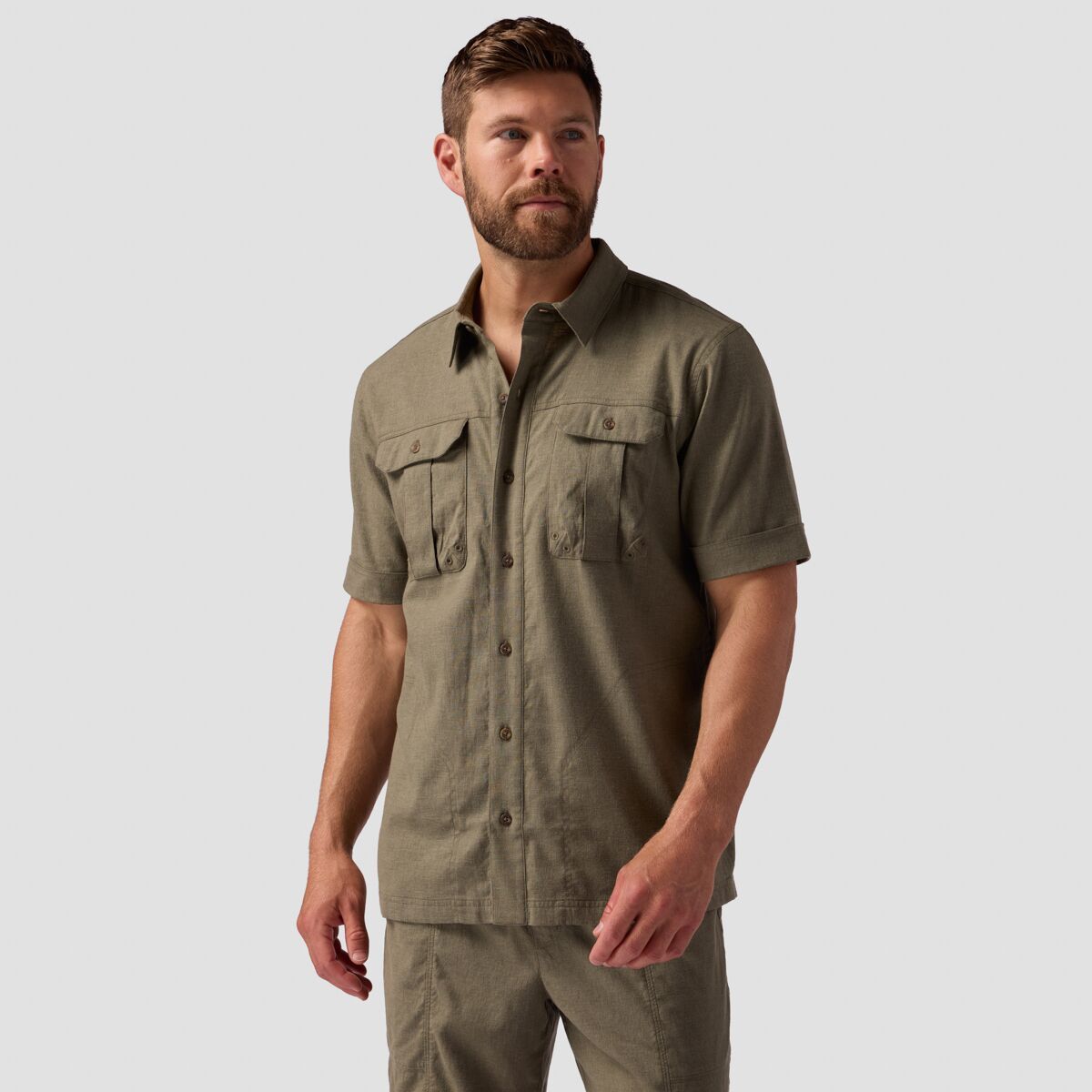 Backcountry High Uinta Hemp Blend Button-Up - Men's Kalamata, S