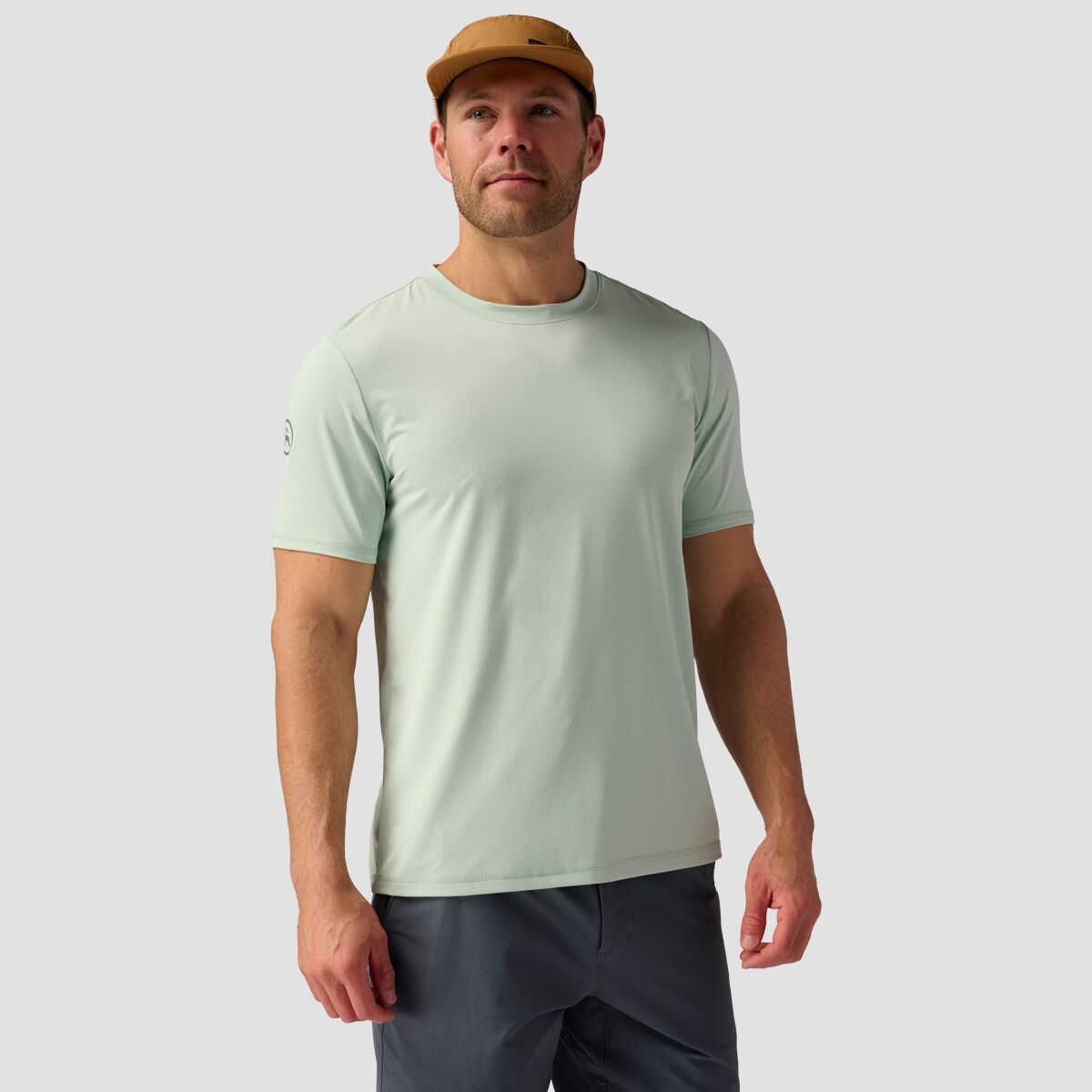 Backcountry Tahoe Sun Short-Sleeve Crew - Men's Silt Green, XXL