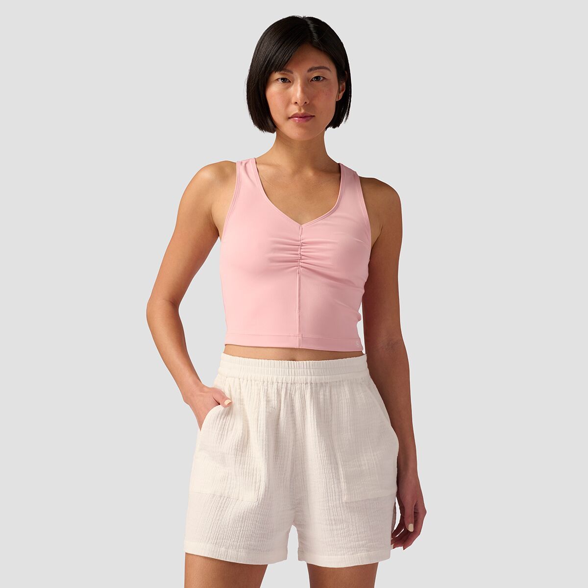 Backcountry Cross Back Tank - Women's Rose Cloud, XXL