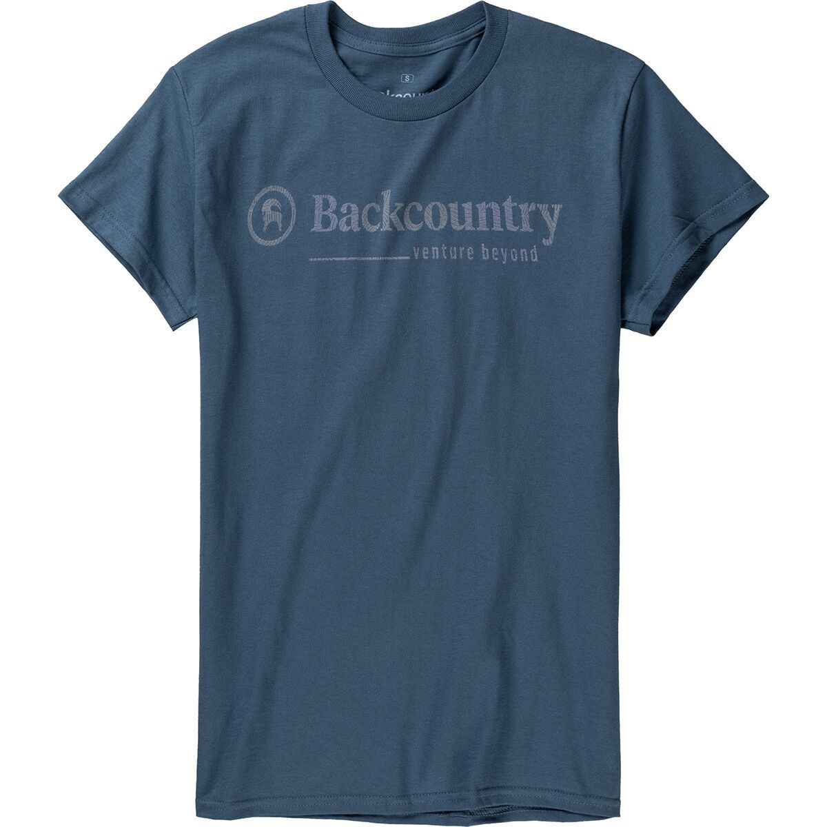 Backcountry Venture Beyond Lockup T-Shirt Indigo, XS
