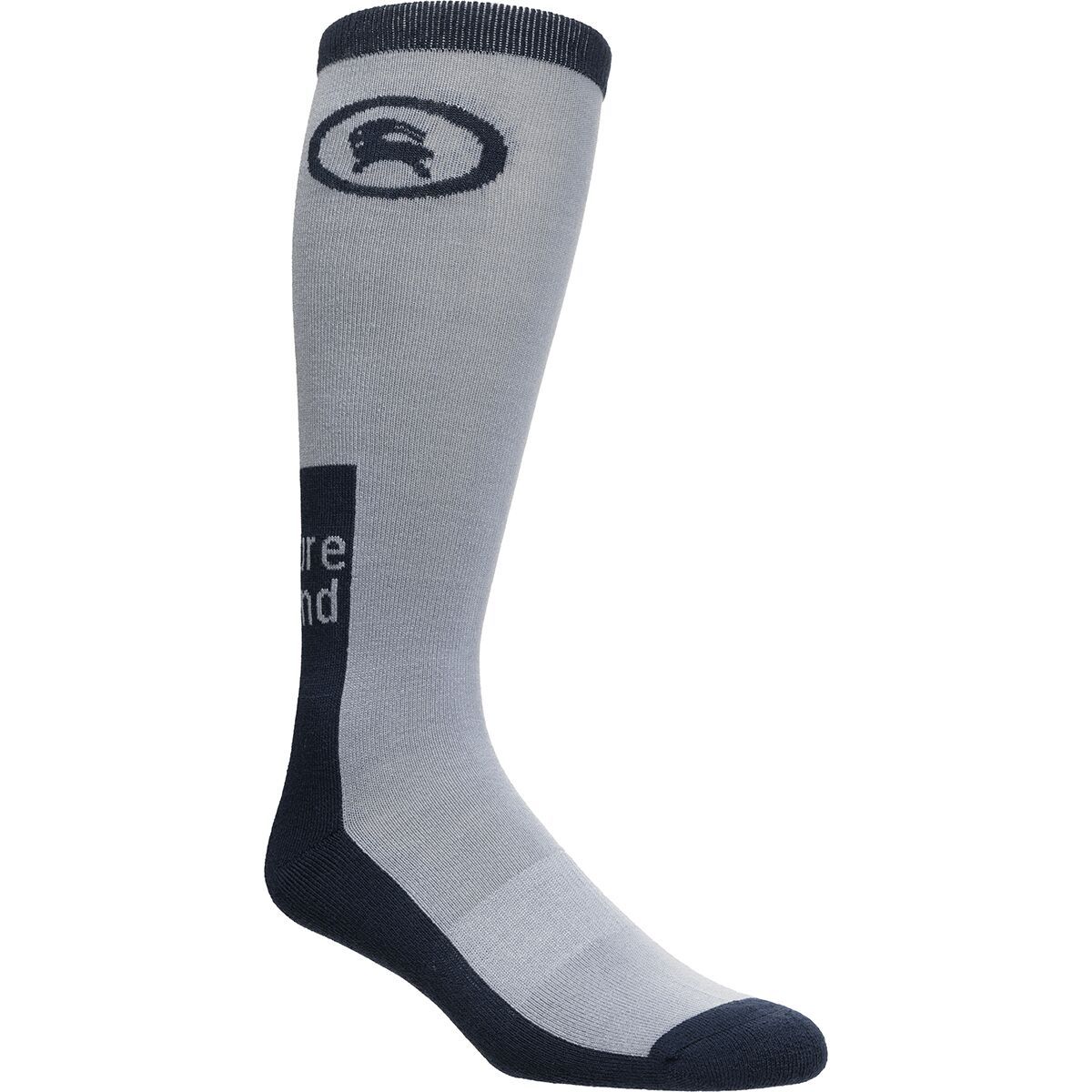 Backcountry Venture Beyond Merino Blend Ski Sock Midnight Blue/Tradewinds
