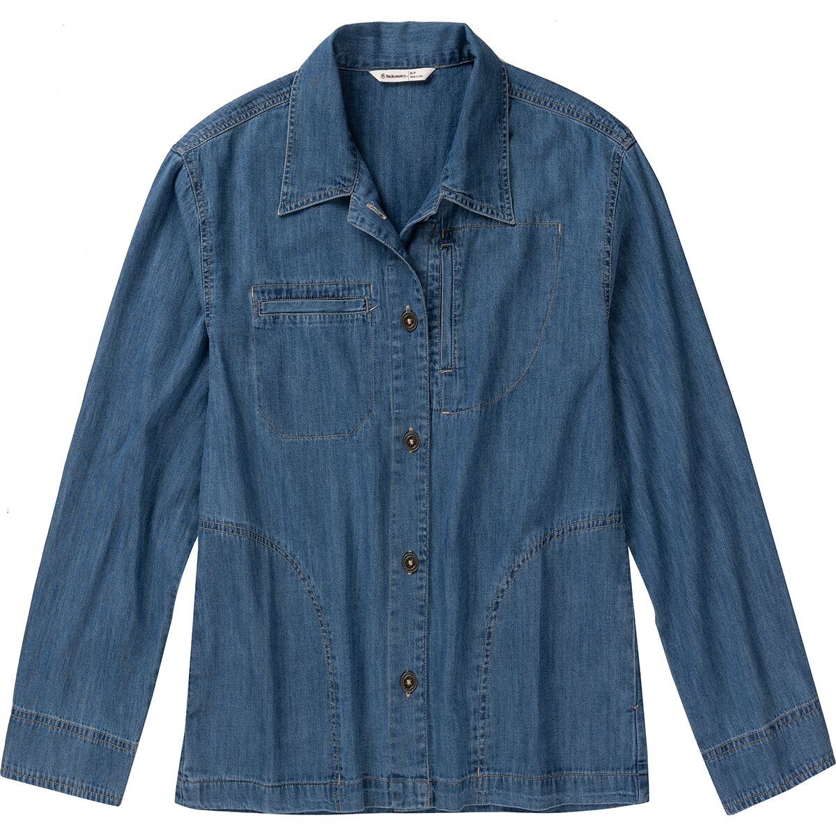 Backcountry Backcountry Lightweight Denim Workshirt - Women's Medium Indigo Wash, XL