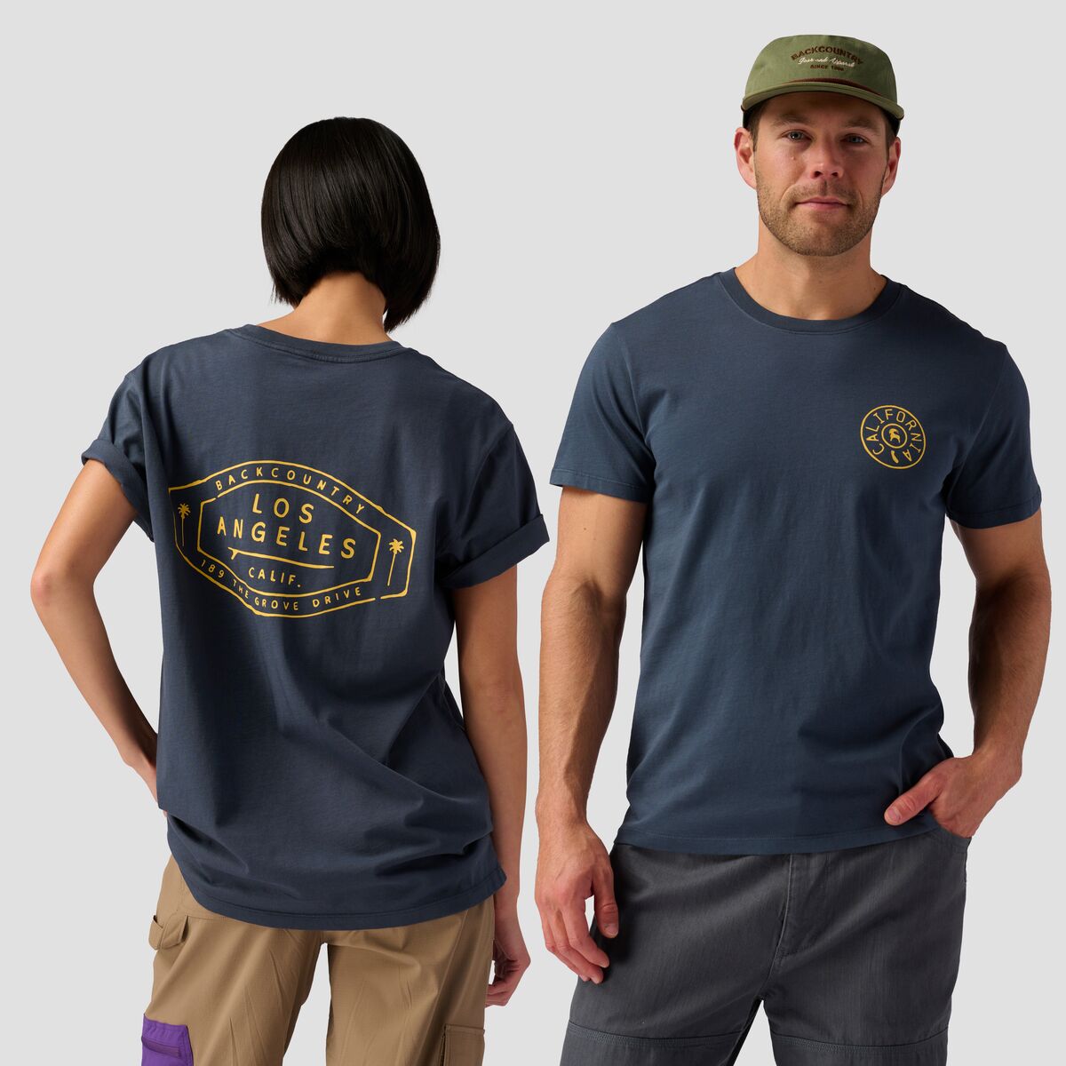Backcountry LA Surf T-Shirt Baltic Blue