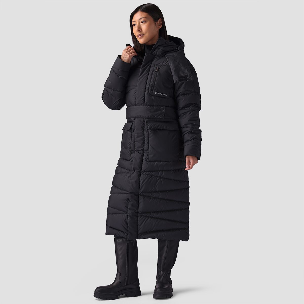 Backcountry Stansbury ALLIED Down Parka - Women's Black, M