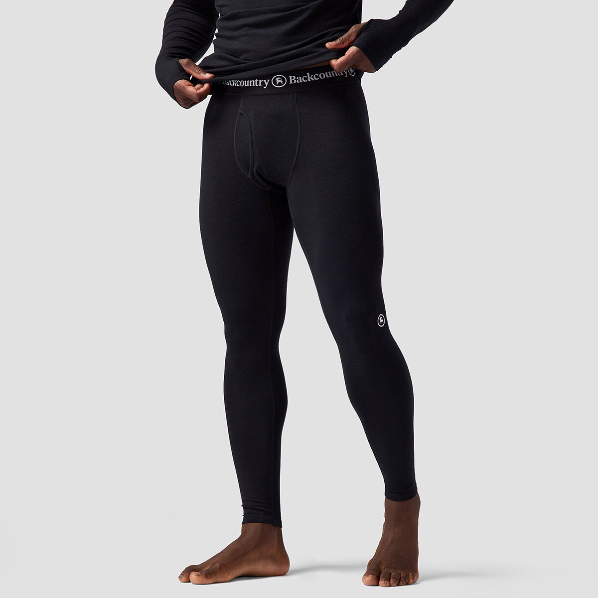 Backcountry Backcountry Cedars RWS Merino Lt-Wt Baselayer Bottom - Men's Black, S