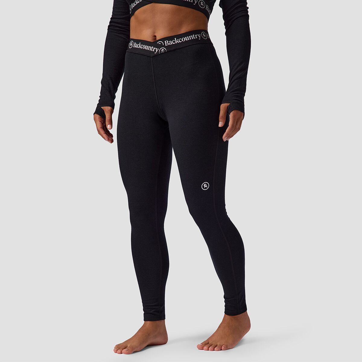Backcountry Backcountry Cedars RWS Merino Lt-Wt Baselayer V-Waist Bottom - Women's Black, XL