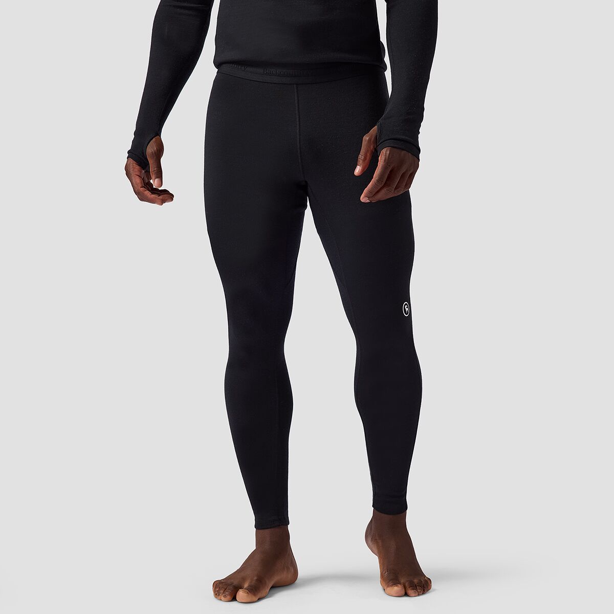 Backcountry Backcountry Cedars RWS Merino Mid-Wt Baselayer Bottom - Men's Black, S