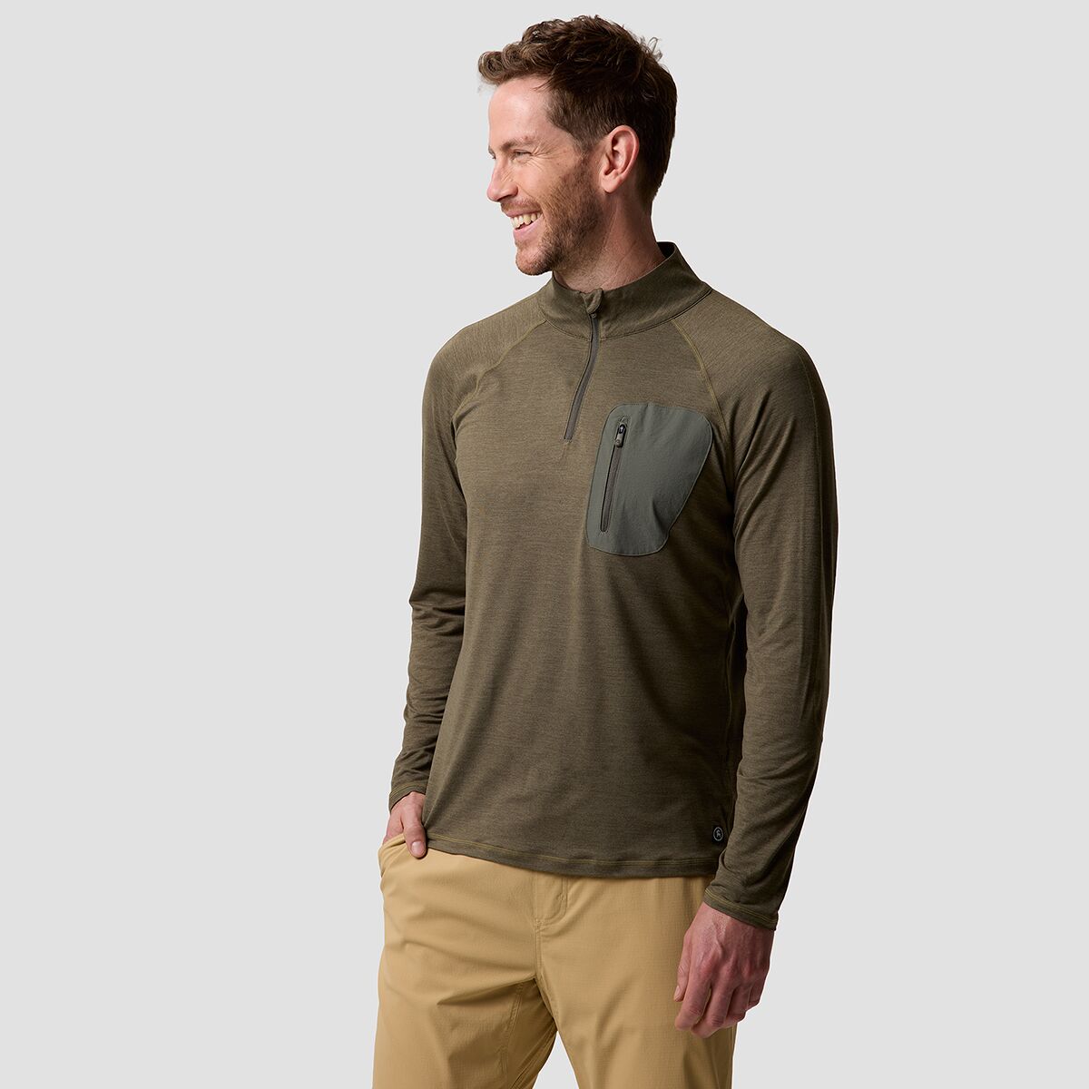 Backcountry BGA Destination 1/4-Zip Top  - Men's Kalamata, XL