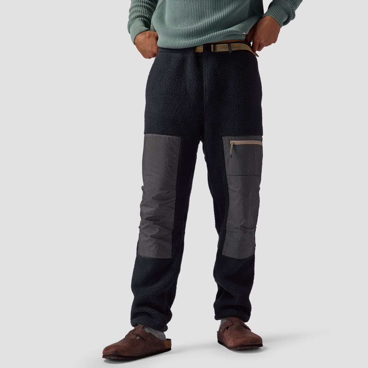 Backcountry Backcountry Wander Pile-Fleece Pant - Men's Black, XL