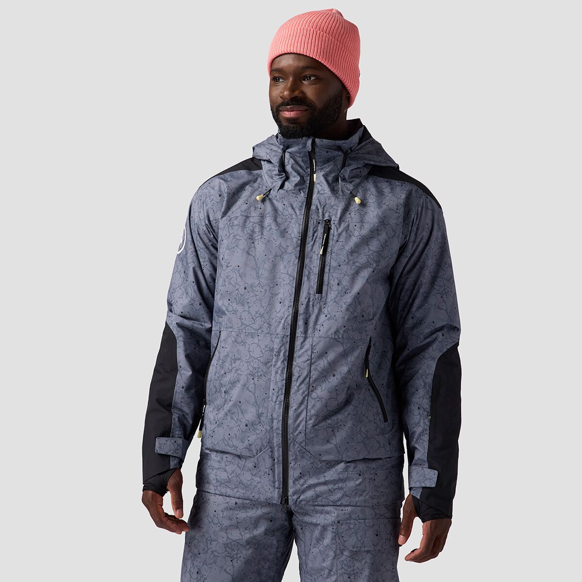 Backcountry CrestCruiser Insulated Jacket - Men's Kalamata Geo Collage Print, S