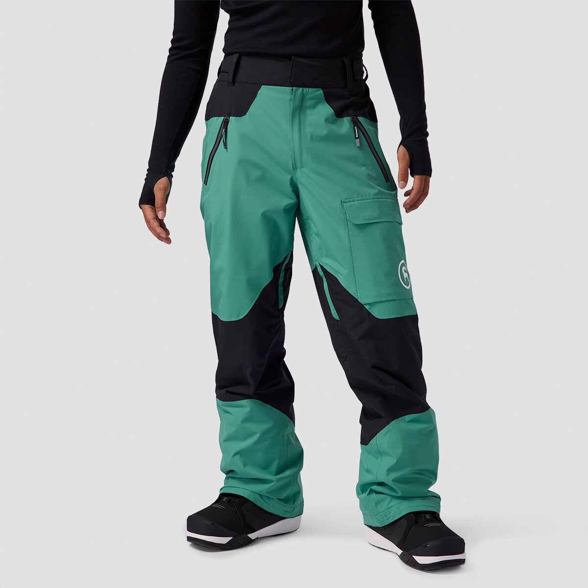 Backcountry Backcountry CrestCruiser Insulated Pant - Men's Gearhead Green/Black, XL