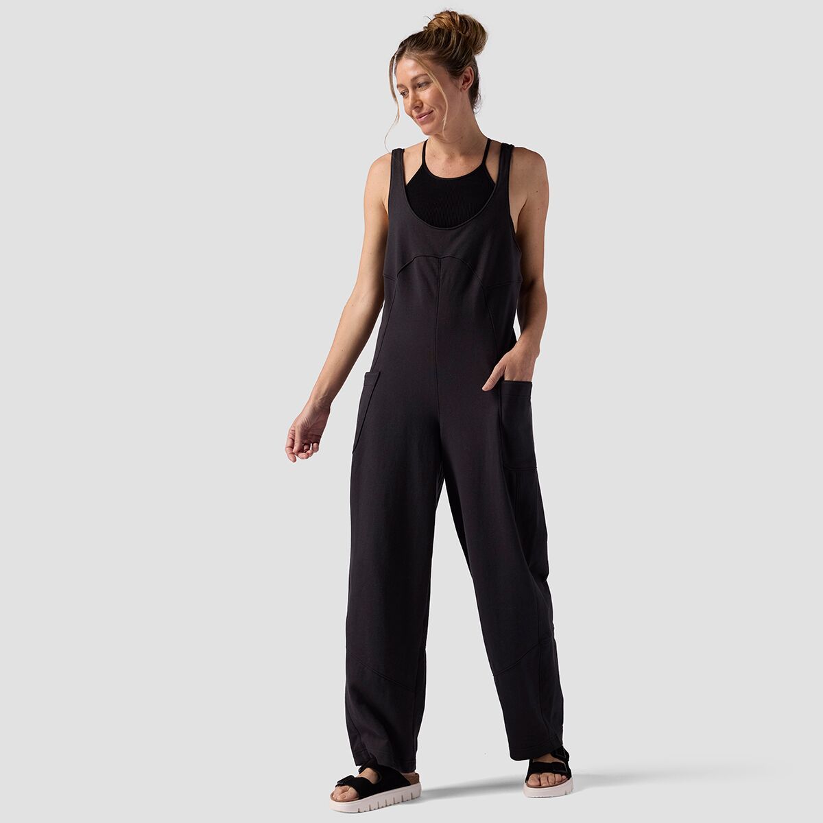 Backcountry Coyote Hollow Jumpsuit - Women's Black, XL