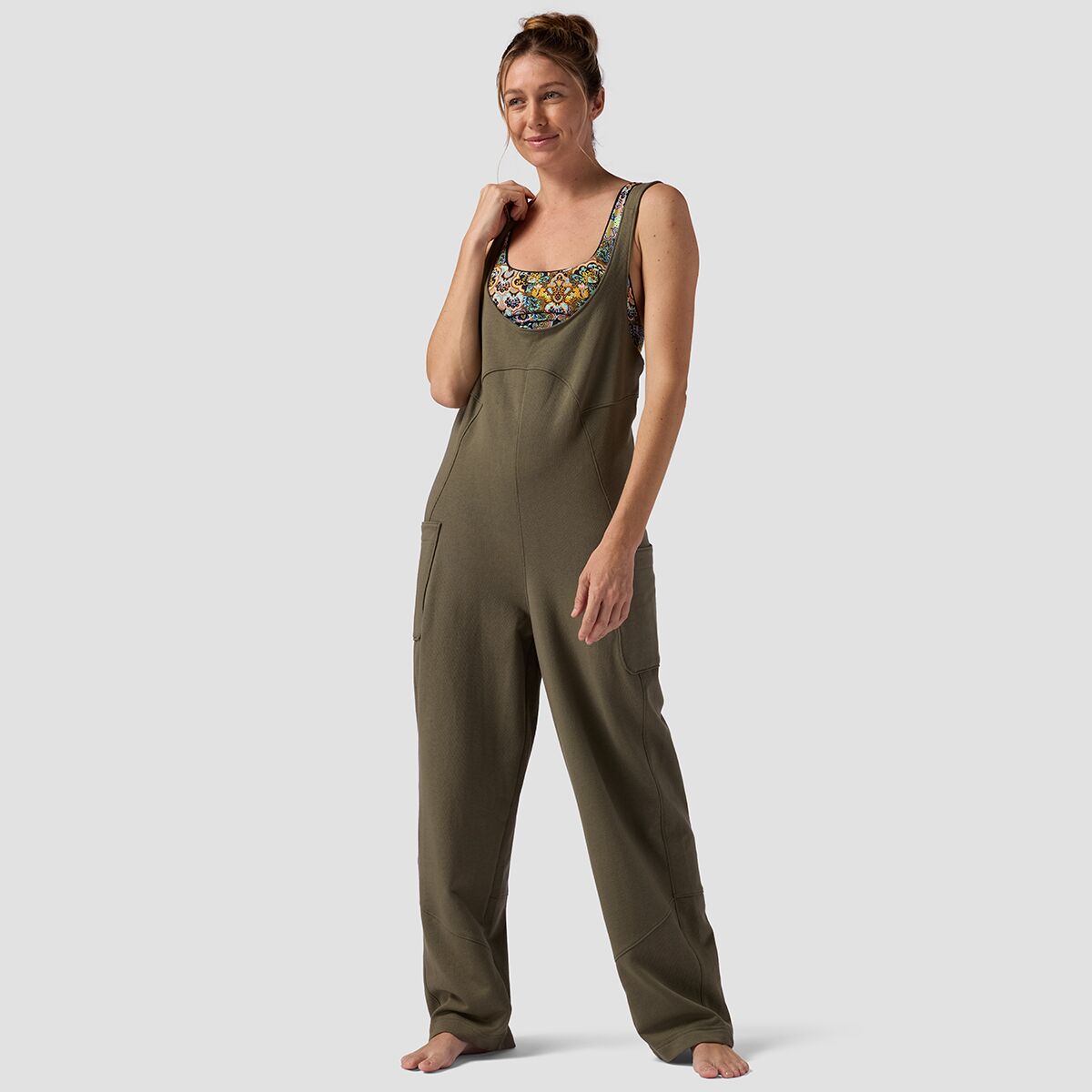 Backcountry Backcountry Coyote Hollow Jumpsuit - Women's Kalamata, S