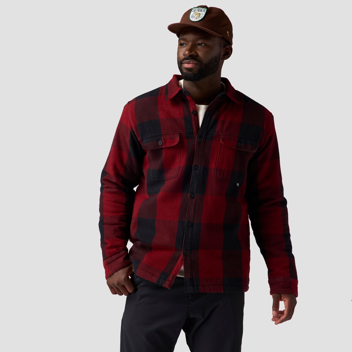 Backcountry Venture Pile-Fleece Lined Flannel Shirt Jacket- Men