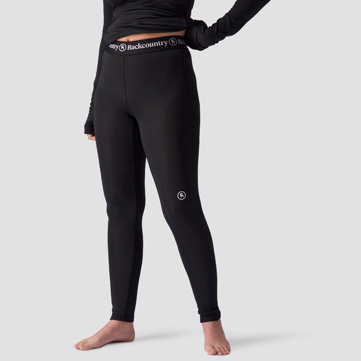 Backcountry Backcountry Pines Microgrid Ultra-Lt Baselayer Bottom - Women's Black, M
