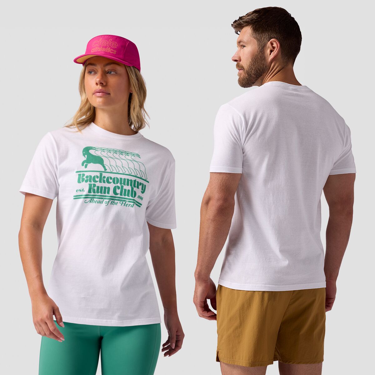 Backcountry Backcountry Run Club T-Shirt White, L