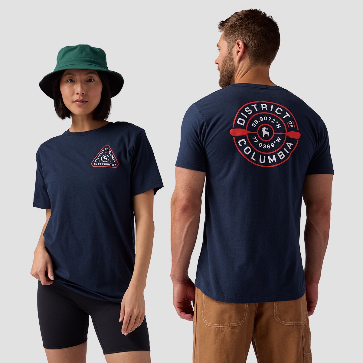 Backcountry District Of Columbia Oar T-Shirt Navy, S