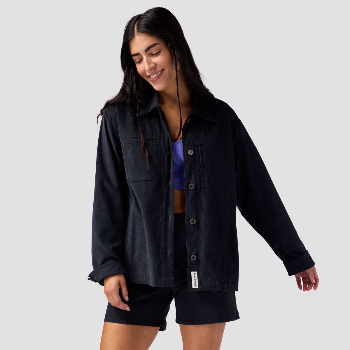 Backcountry Corduroy Workshirt - Women's Silt Green, L