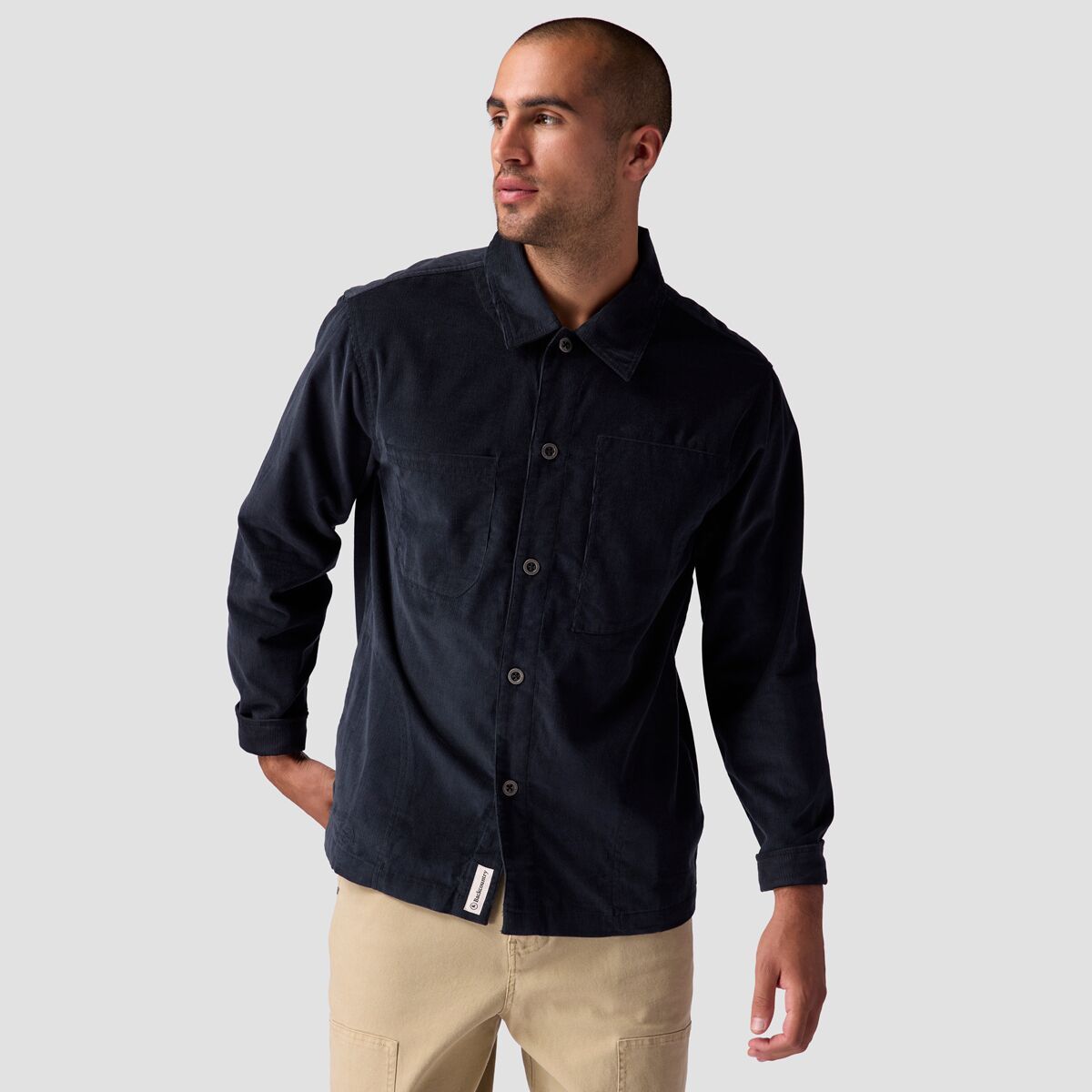 Backcountry Corduroy Workshirt - Men's Black, S