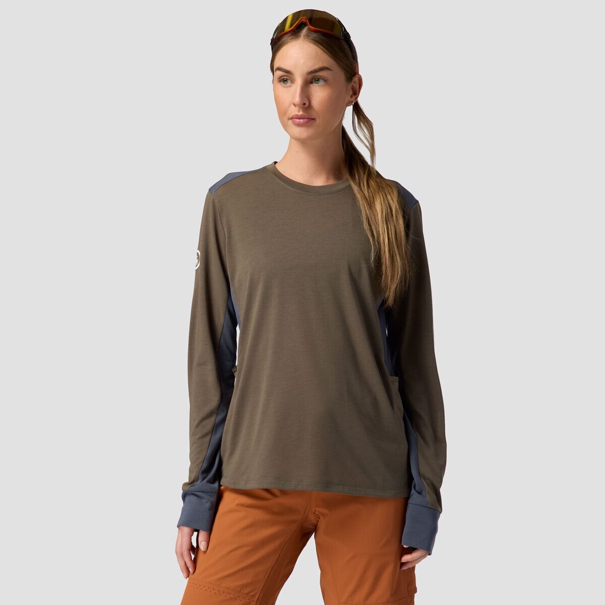 Backcountry Backcountry Slickrock Drirelease Long-Sleeve Tech T-Shirt - Women's Kalamata/Turbulence, S