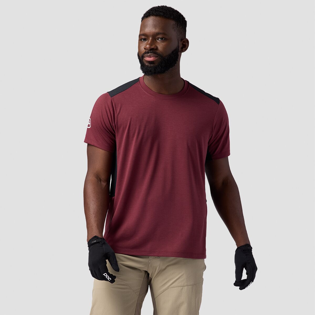 Backcountry Slickrock Drirelease Tech T-Shirt - Men's Red Mahogany/Black, XXL