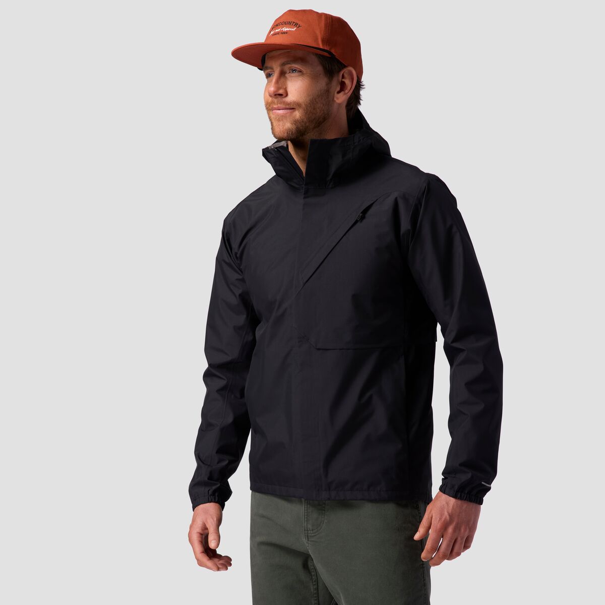 Backcountry Backcountry Kanarra 2.5L Rain Jacket - Men's Black, L