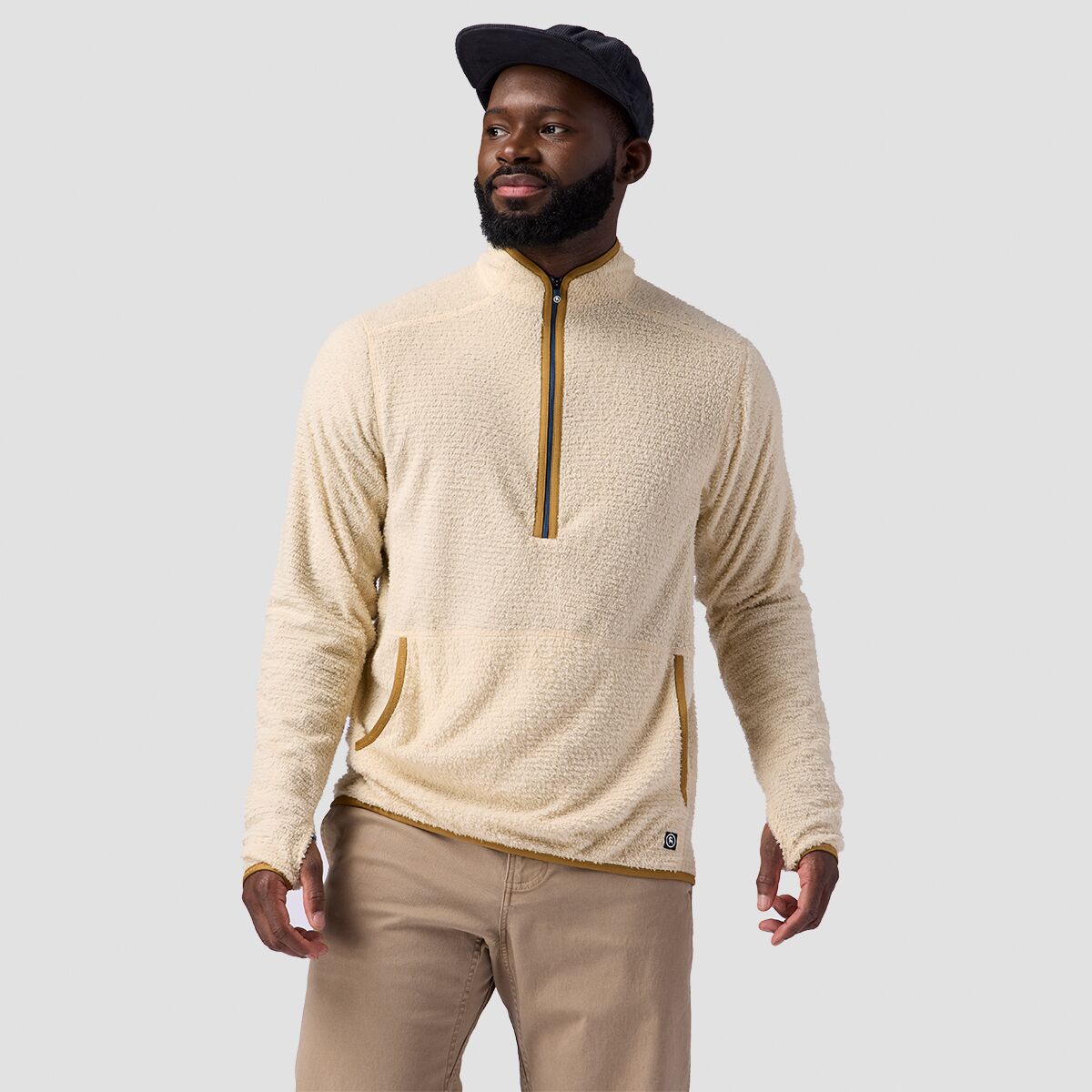 Backcountry Highliner PrimaLoft Air-Perm Fleece 1/4-Zip - Men's Fog, XXL