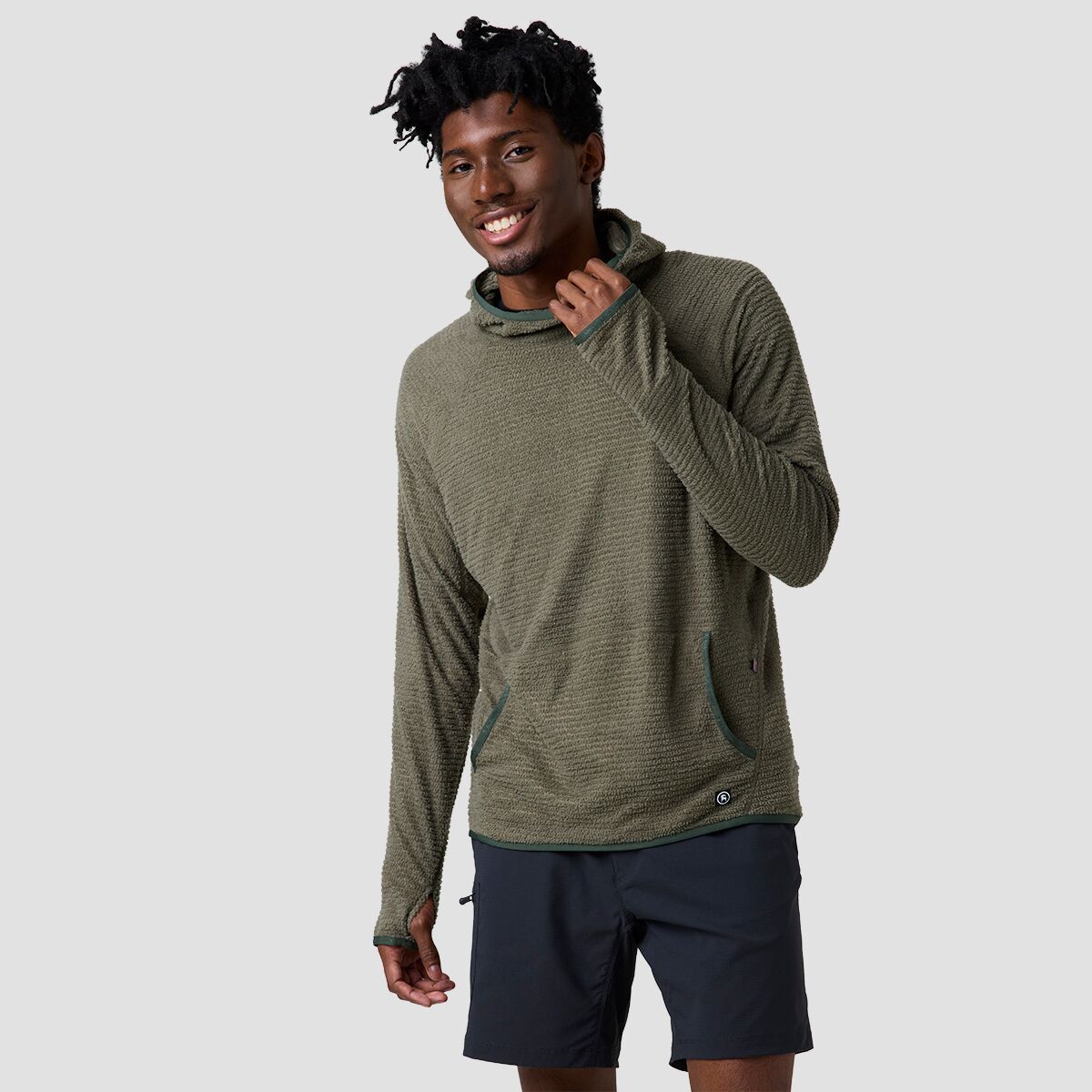 Backcountry Backcountry Highliner PrimaLoft Air-Perm Fleece Hoodie - Men's Kalamata, L