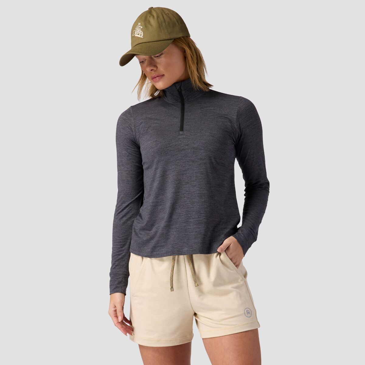 Backcountry Backcountry Destination 1/4-Zip Pullover - Women's Turbulence, L
