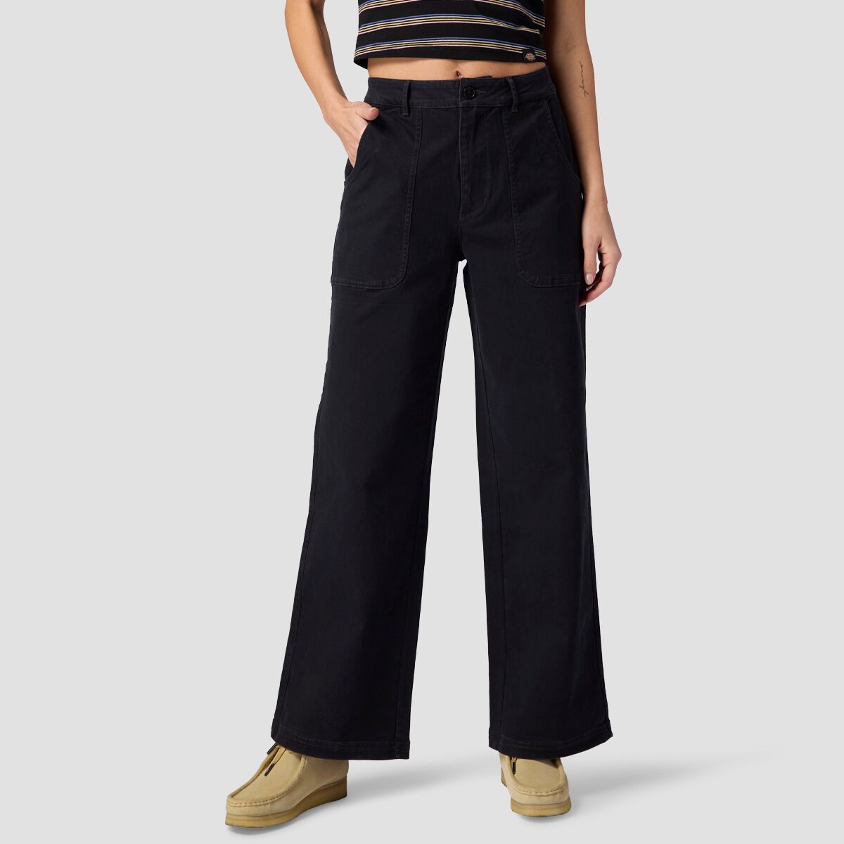 Backcountry Backcountry Venture Wide Leg Pant - Women's Black, 4
