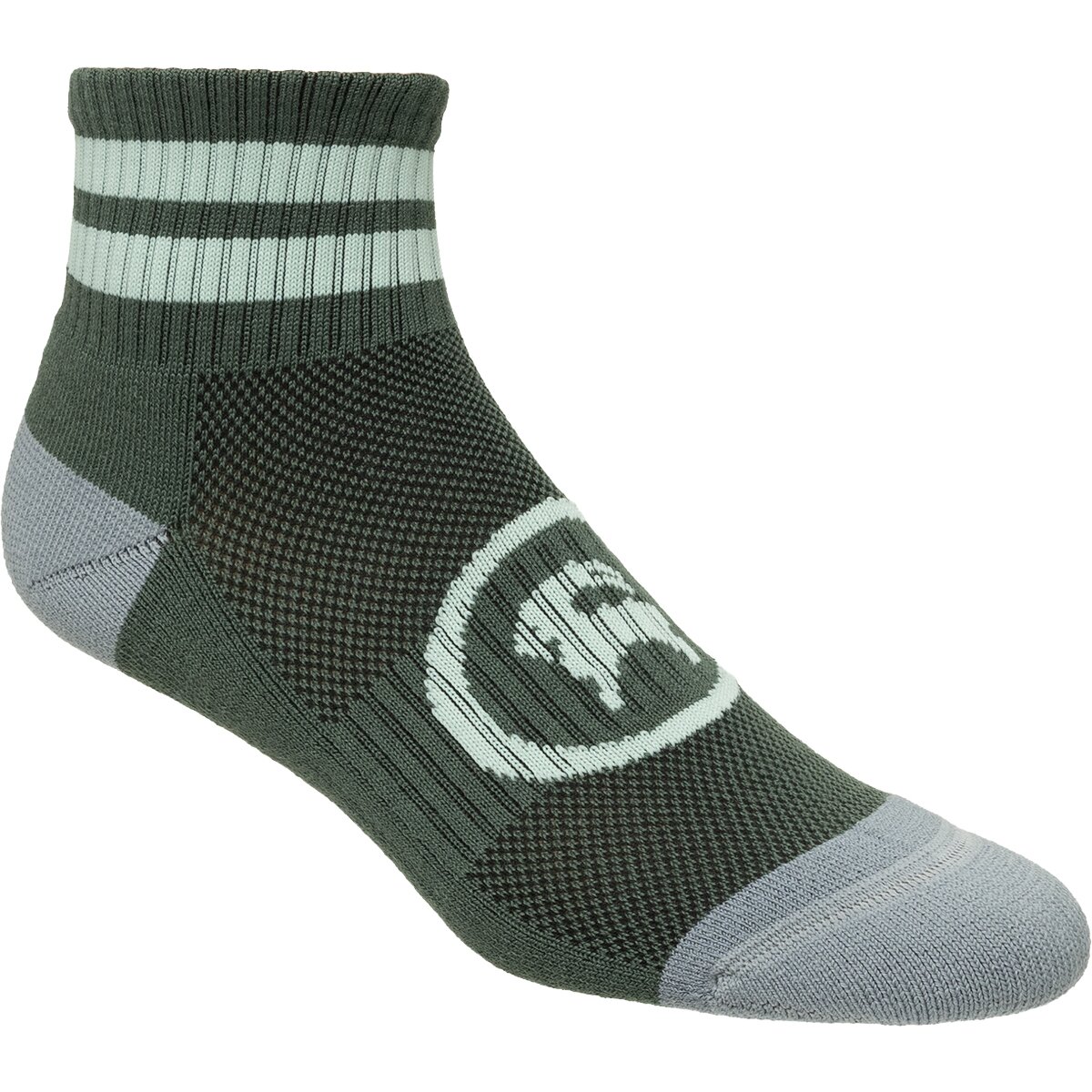Backcountry Backcountry Merino Blend Hike Ankle Sock Climbing Ivy Combo, L/XL