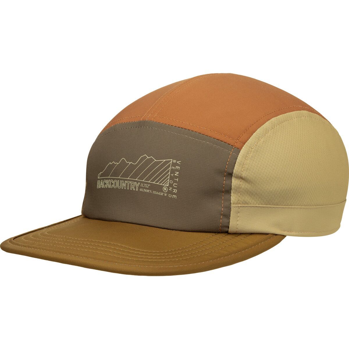 Backcountry Mesh 5-Panel Hat Sierra Combo, One Size