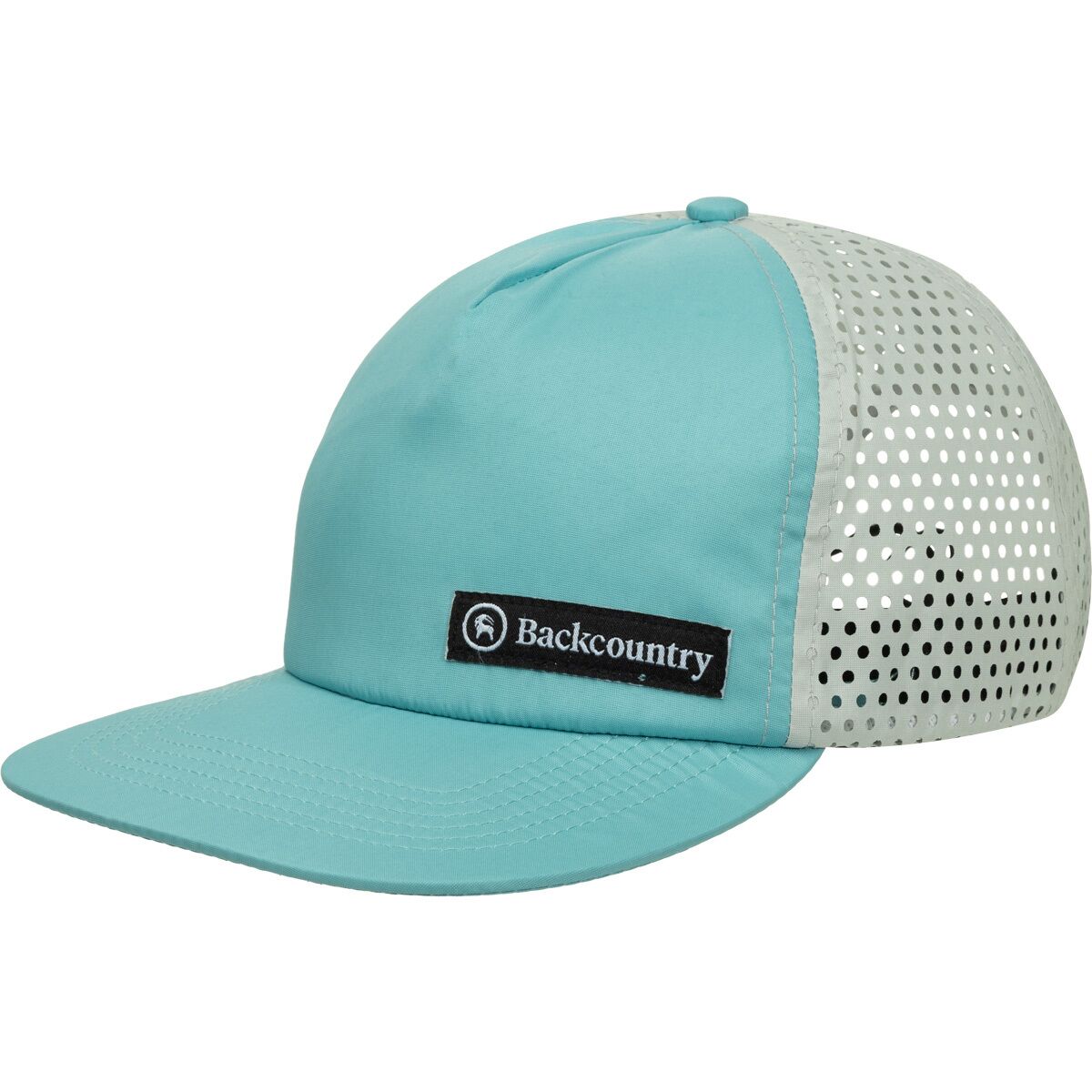 Backcountry Backcountry Packable Trucker Hat Oil Blue, One Size