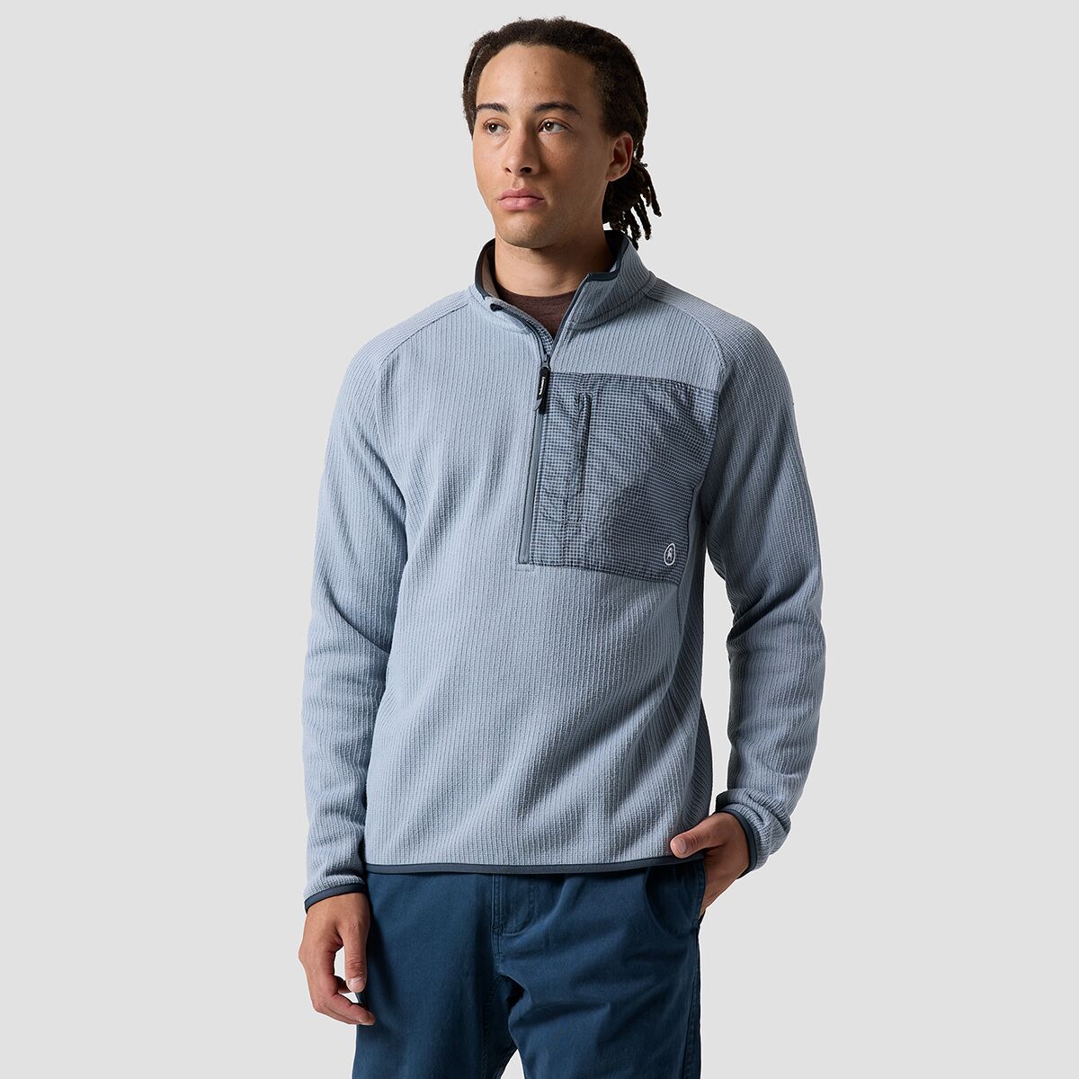 Backcountry Backcountry BGA Wander Sweater Fleece 1/2-Zip - Men's Tradewinds, M - $119.00 at Backcountry.com