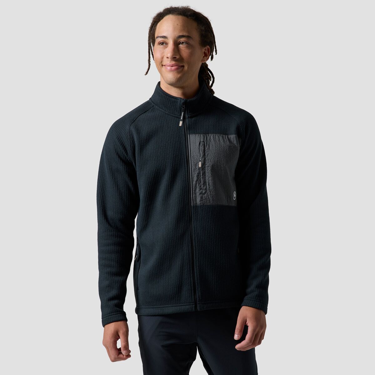 Backcountry Wander Sweater Fleece Jacket - Men's Black, M