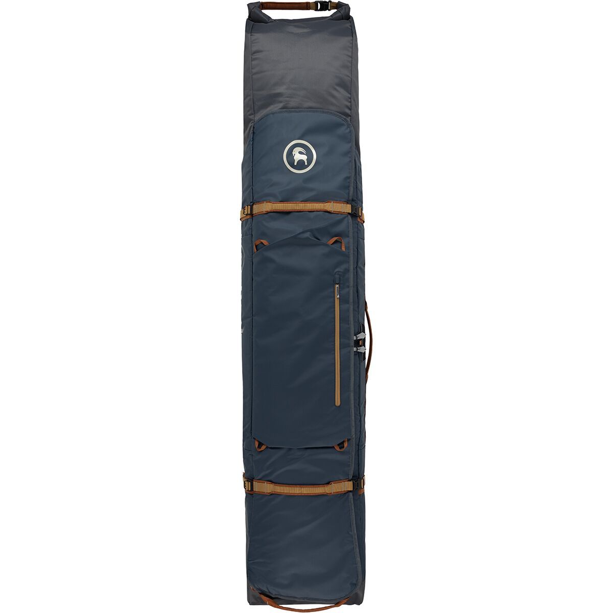 Backcountry Cottonwoods Double Ski & Snowboard Rolling Bag G2 Midnight Blue/Turbulence, One Size