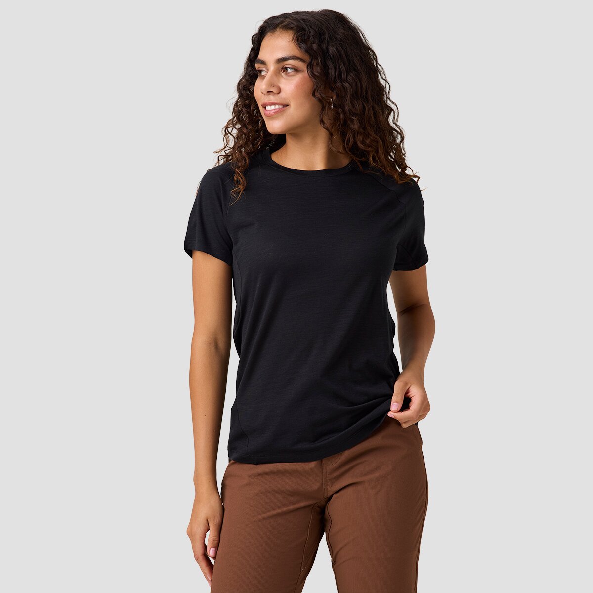 Backcountry Backcountry Wasatch Adventure RWS Merino Lt-Wt Tech Tee - Women's Black, S