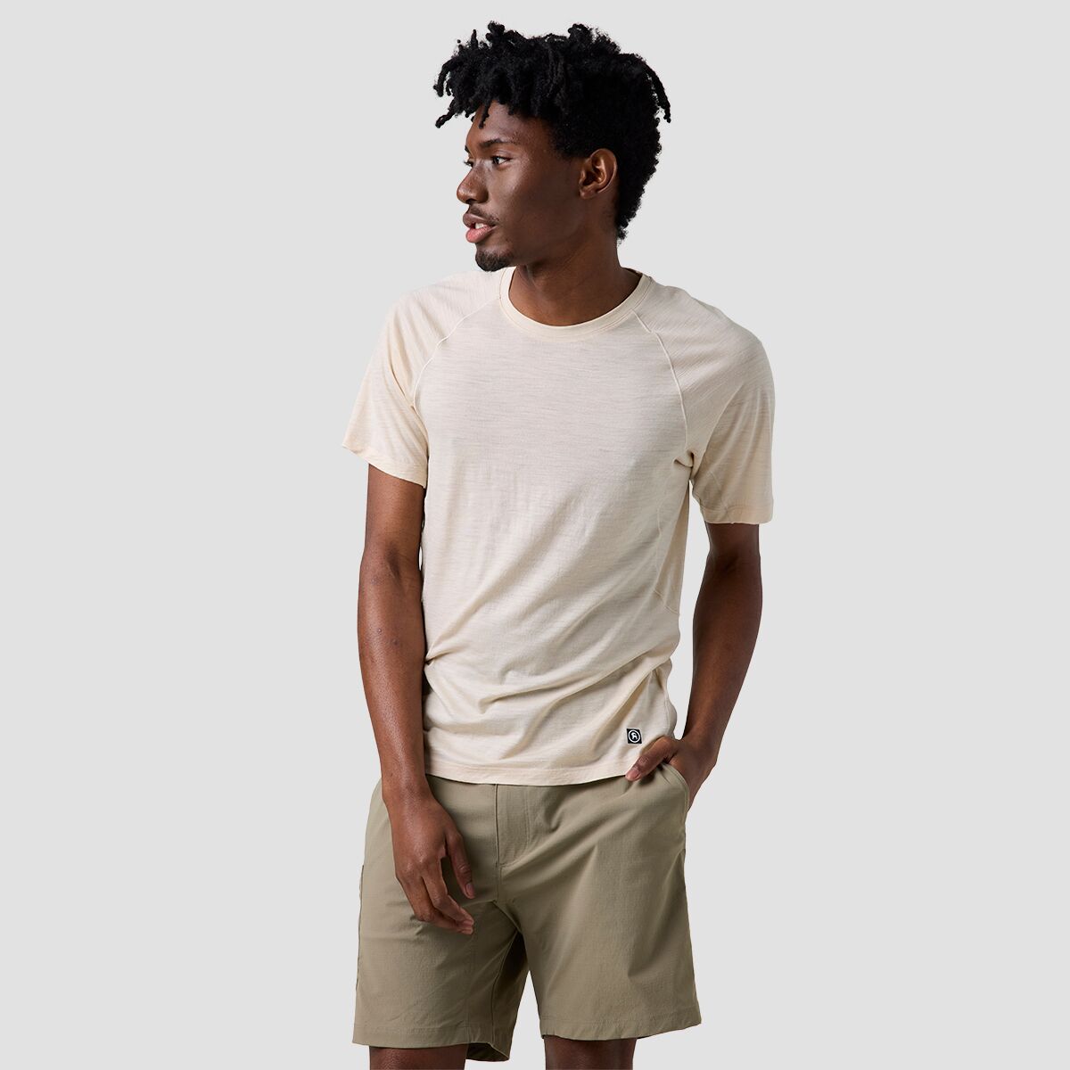 Backcountry Backcountry Wasatch Adventure RWS Merino Lt-Wt Tech Tee - Men's Fog, L