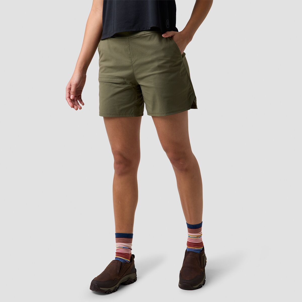 Backcountry Backcountry Wasatch Ripstop 5in Pull-On Short - Women's Kalamata, M