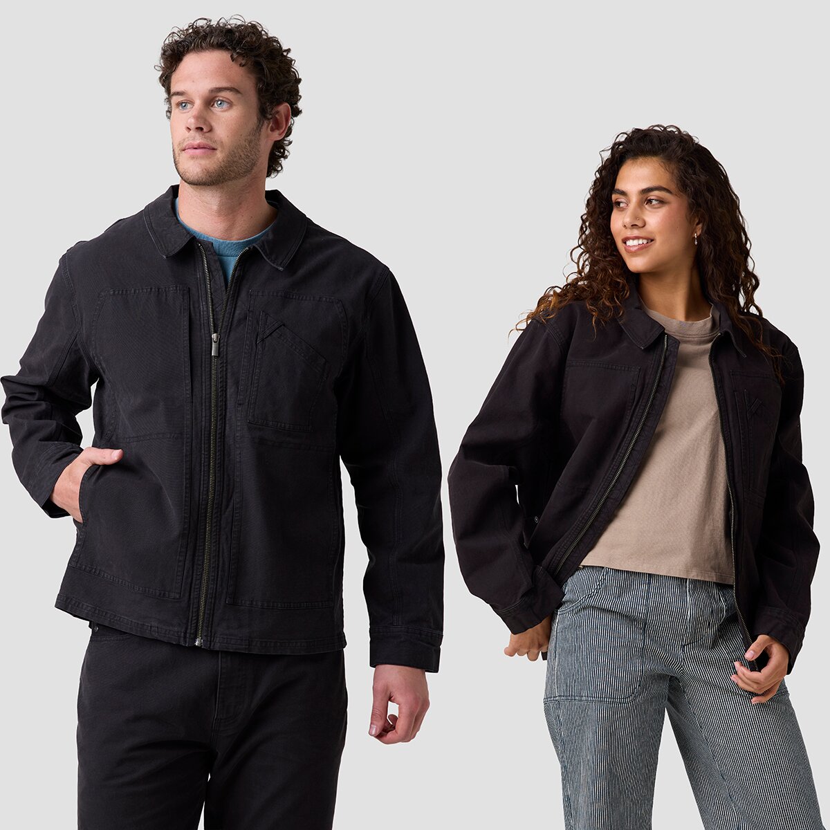 Backcountry Backcountry Rambler Stretch Canvas Jacket Black, XL