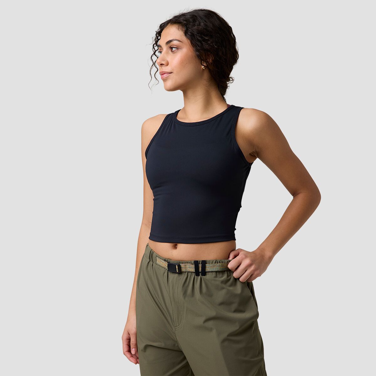 Backcountry Backcountry Destination Mesh-Back Tank Top - Women's Black, XL