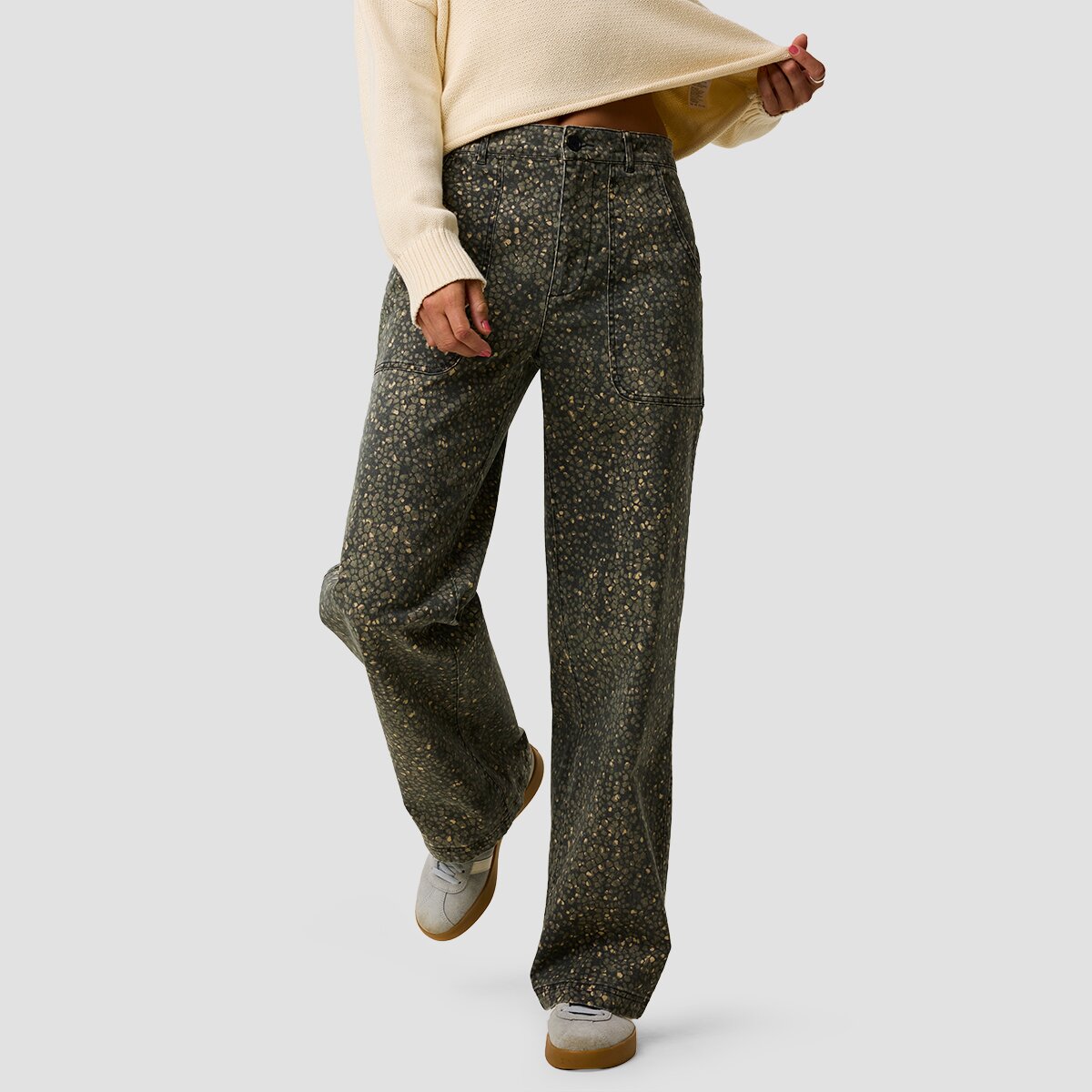 Backcountry Backcountry Venture Wide Leg Pant - Women's Kalamata Bonneville Print, 10