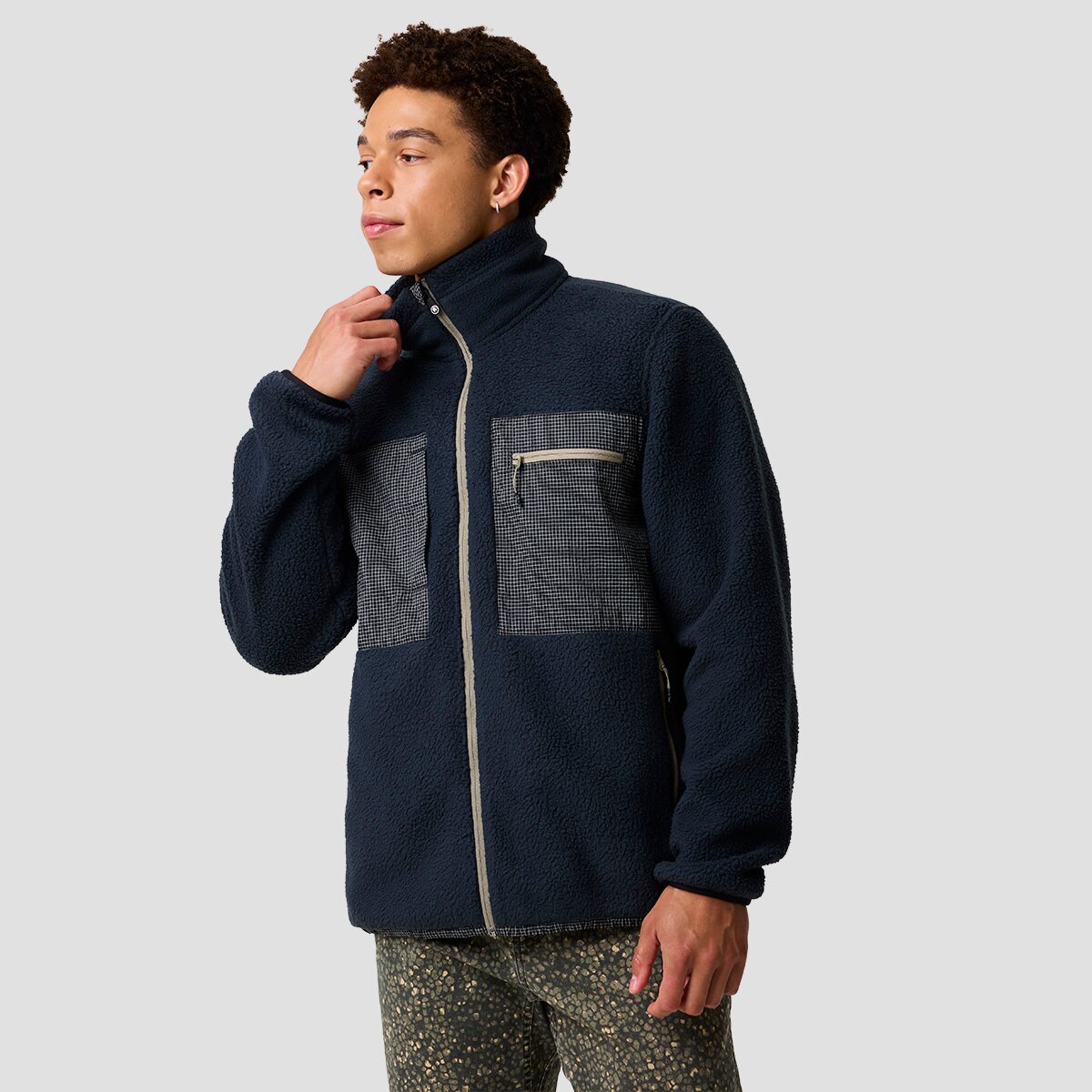 Backcountry Backcountry BGA Wander Pile-Fleece Jacket - Men's Black, M - $149.00 at Backcountry.com