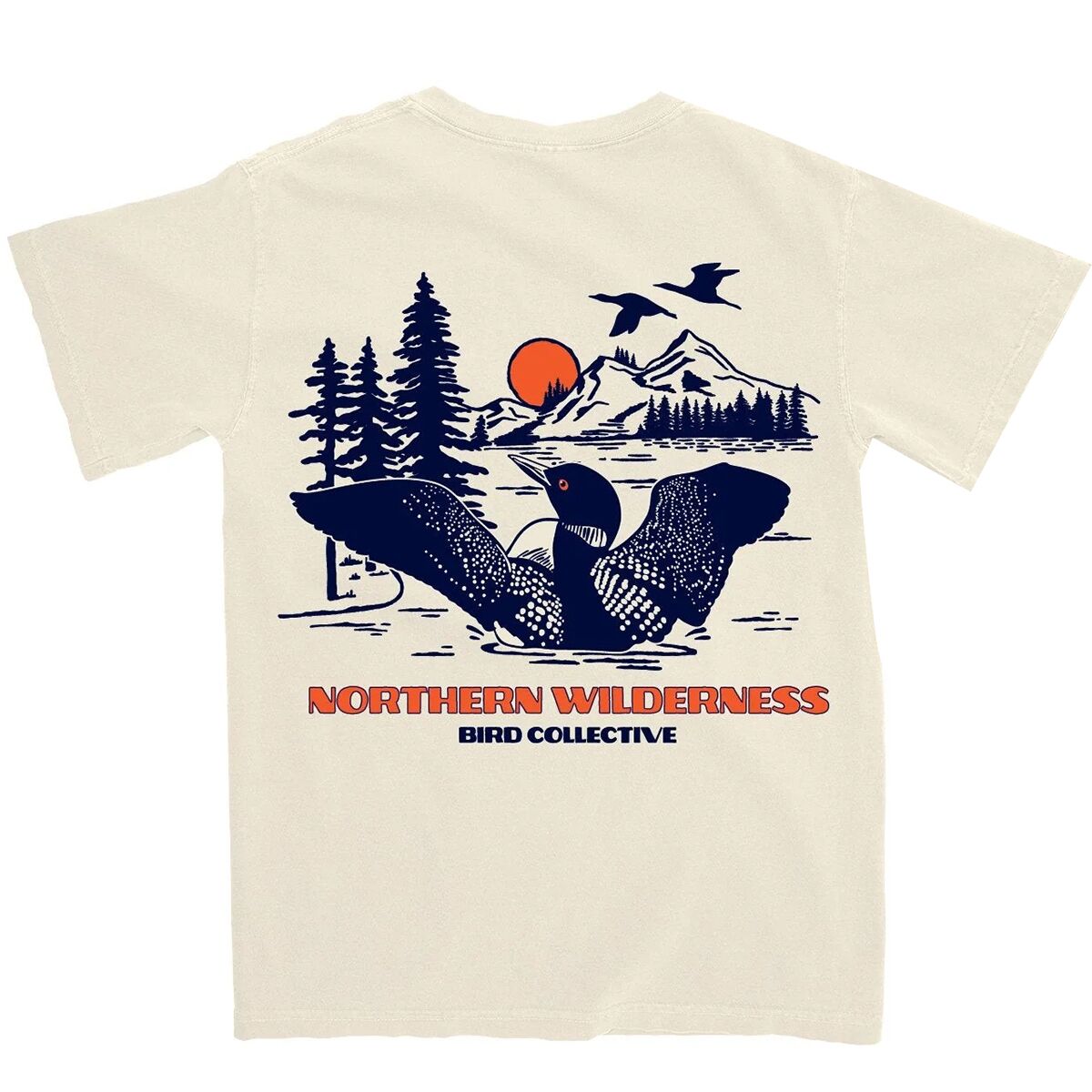 Bird Collective Northern Wilderness Loon T-Shirt