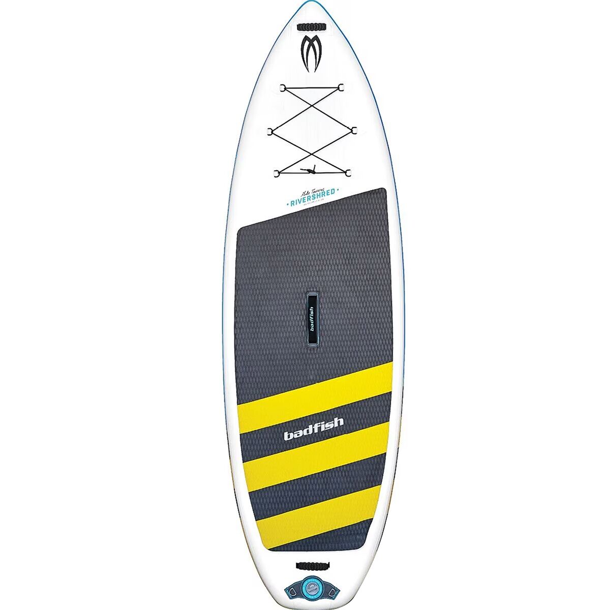 Badfish Rivershred Inflatable Stand-Up Paddleboard - Paddle Badfish Rivershred Inflatable Stand-Up Paddleboard - Paddle