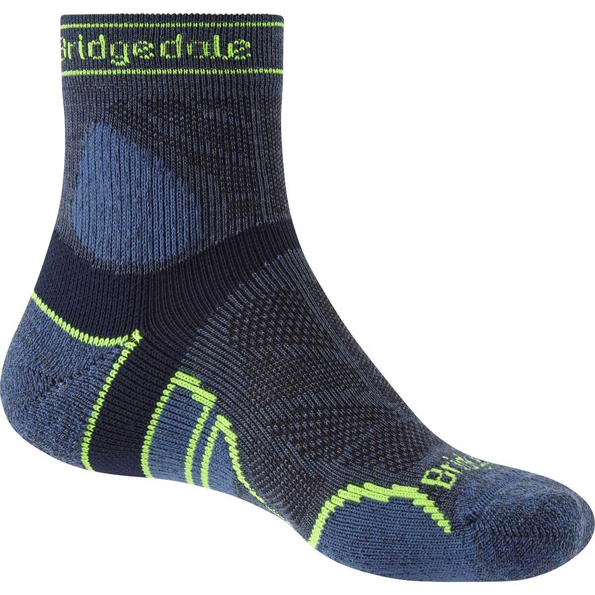 (取寄) ブリッジデール トレイル ラン ライトウェイト T2 メリノ パフォーマンス 3/4 クルー ソック Bridgedale Trail Run Lightweight T2 Merino Performance 3/4 Crew Sock Blue Bridgedale Trail Run Lightweight T2 Merino Performance 3/4 Crew