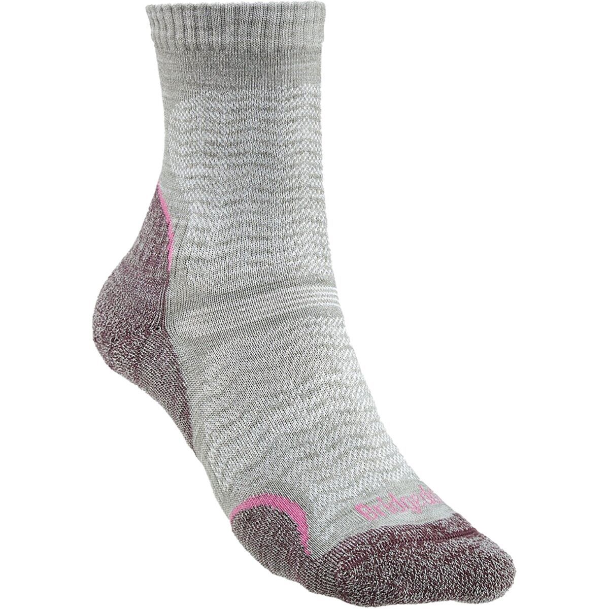 Image of Bridgedale Hike Ultralight Merino Endurance Crew Sock - Women's Aubergine, L
