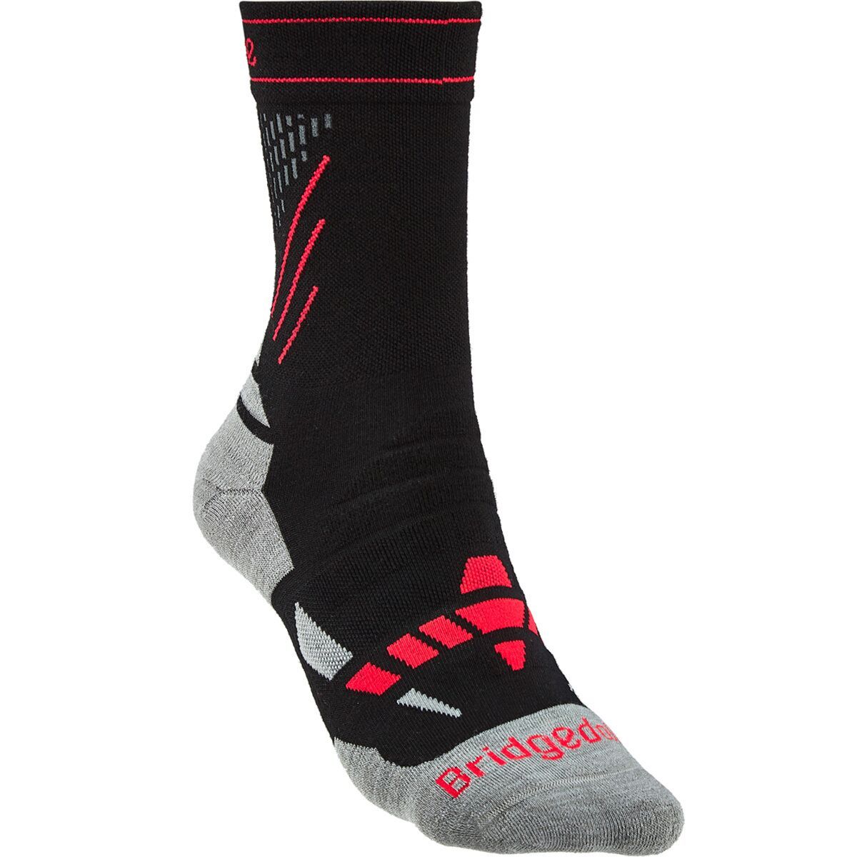 Image of Bridgedale Ski Nordic Race Merino Endurance Sock - Women's Black/Stone, S